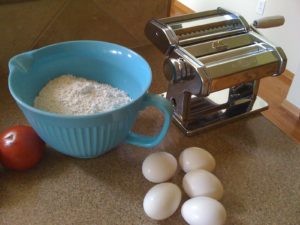 Homemade Pasta Ingredients